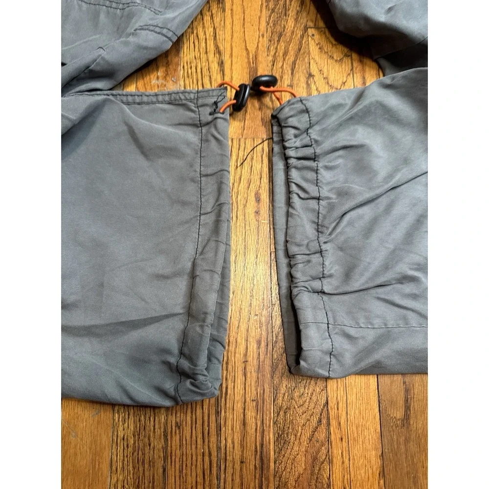 Vintage Trans Nine Raver Cargo Pants Baggy Techwear Y2K Size M Grey - Picture 5 of 13
